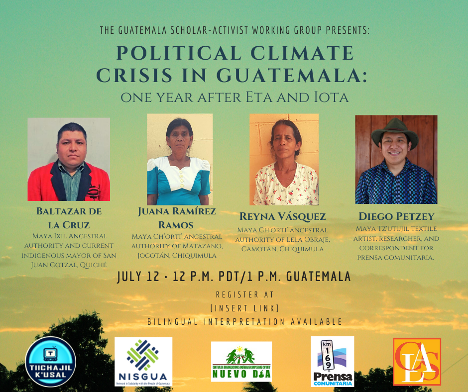 Crisis Climática Y Política En Guatemala: Un Año Después De Eta E Iota ...