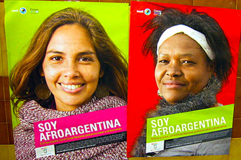 Argentine poster of AfroArgentinian women 