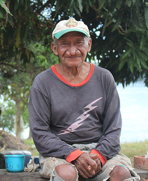 Lídio Karo in Nova Trairão. (Photo courtesy of Rosamaria Loures.)