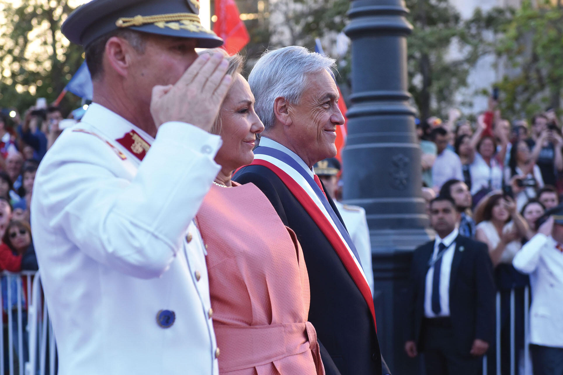 Sebastian Piñera takes office as President of Chile,  January 2018. (Photo by Ministerio Secretaría General de Gobierno.)
