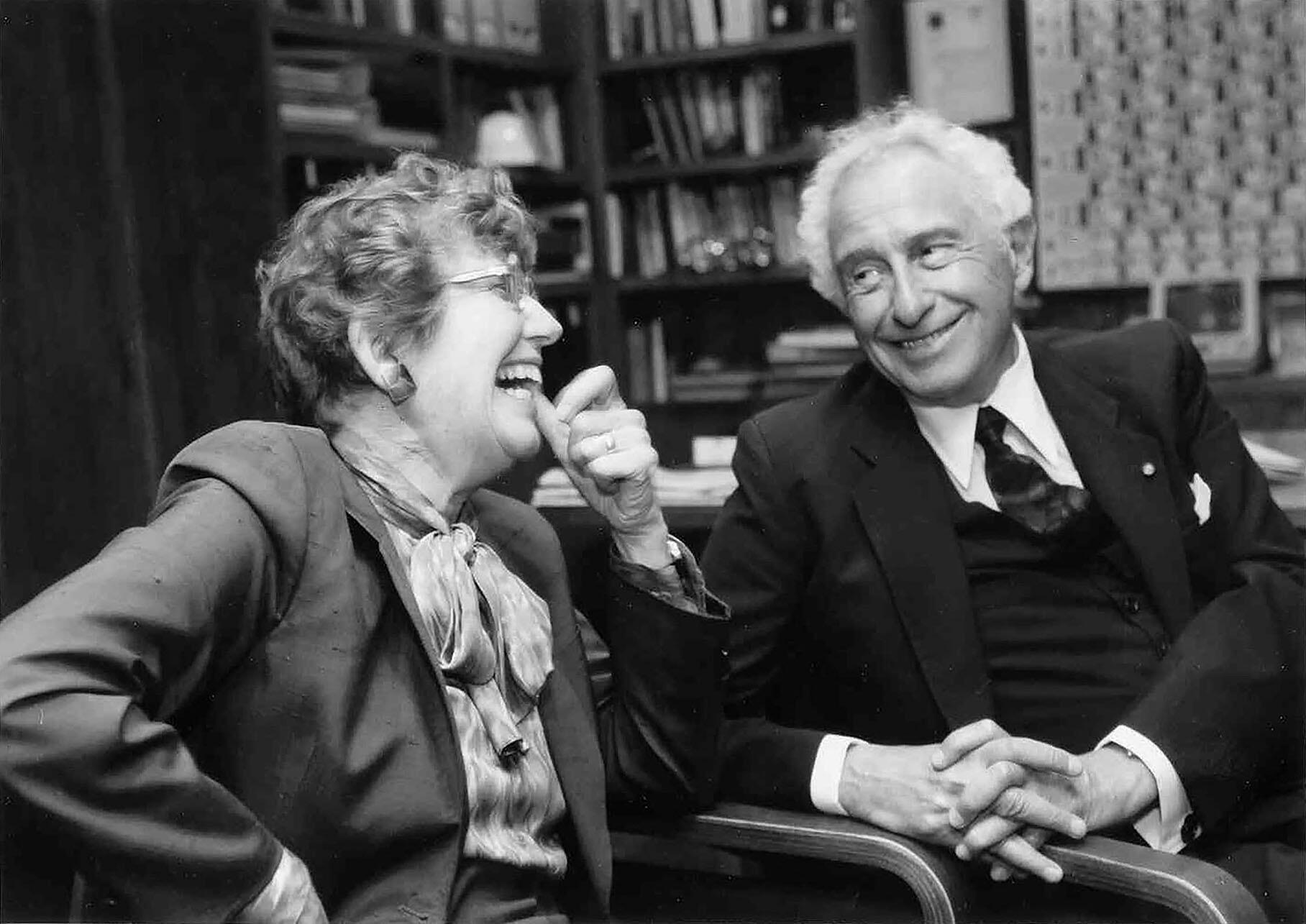Stan and Iris Ovshinsky. (Photo courtesy of  The Ovshinsky Family and the Bentley Library.)