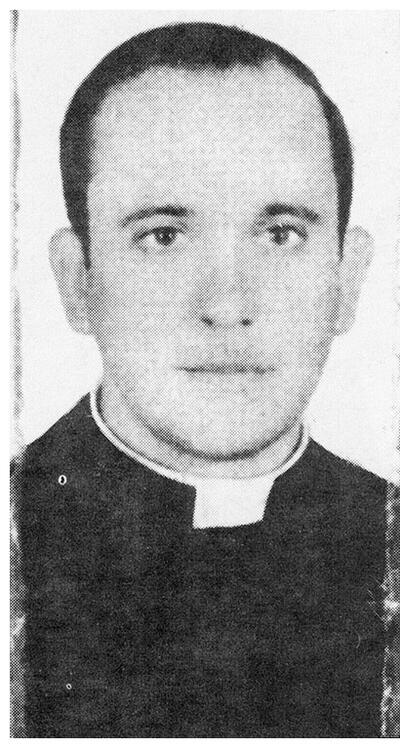 Jorge Bergoglio as a young priest. (Photo courtesy of Sergio Rubín and Francesca Ambrogetti.)